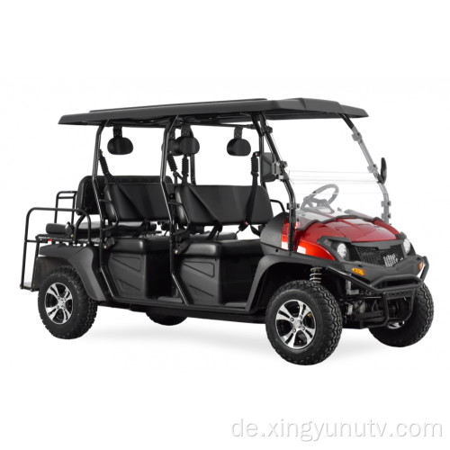 400cc 4 Sitze EFI UTV rote Farbe